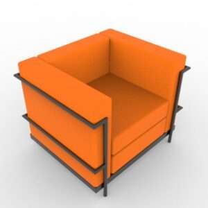 Single Seater Sofa with Frame