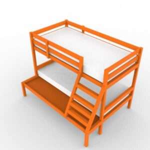 Twin Bunk Bed with Ladder