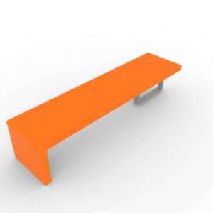 Floating Cantilever Concrete Bench