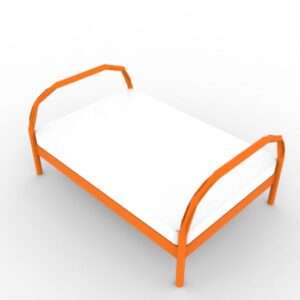 Open Frame Single Bed