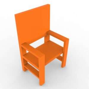 Straight Back Dining Chair