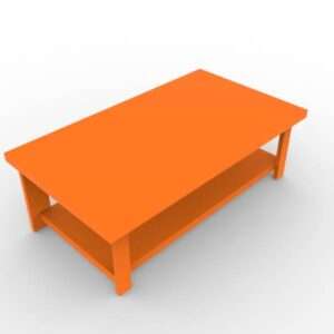 Flat Base Coffee Table