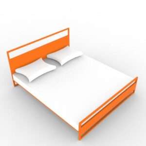 Double Platform Bed