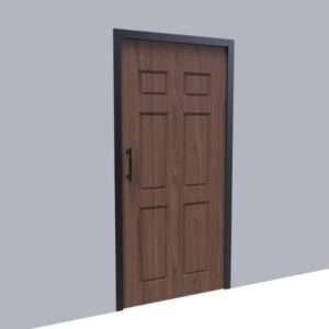 Flush Single Door