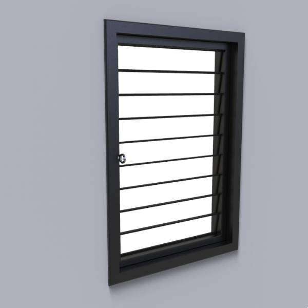 Wooden Frame Louver Window