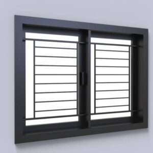 Double Door Casement Window