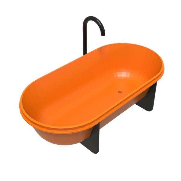 Freestanding Cristalplant Bathtub