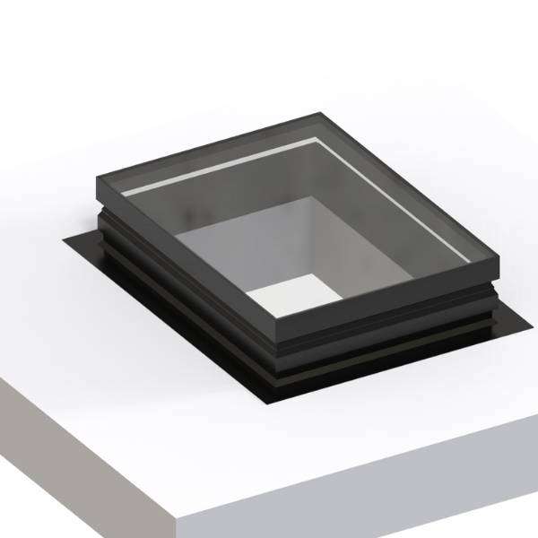 Triple Glazed Hinged-opening Flat Rooflights
