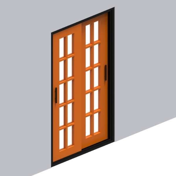 Semi Glass Sliding Door