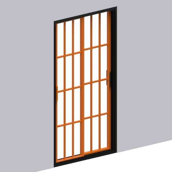 Mullion Glass Sliding Door