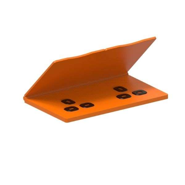 Double Unswitched Floor Socket