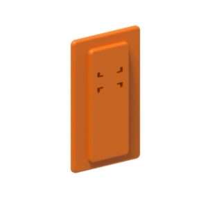 Dual Voltage Shaver socket