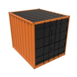 10′ Double Open Side Container