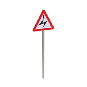 Electrified Cable Overhead Road Post Mounted Sign