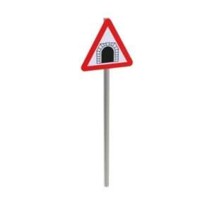 Tunnel Ahead Road Sign Post Mounted Sign