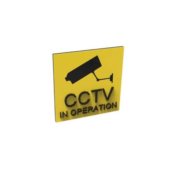 CCTV In Operation Sign