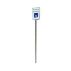 Accessible Reserved Parking Post Mounted Sign
