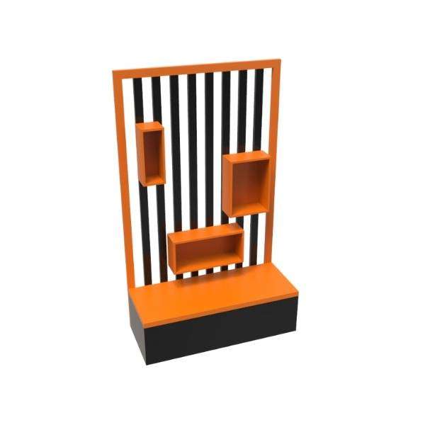 Wooden Partition Wall with Drawer