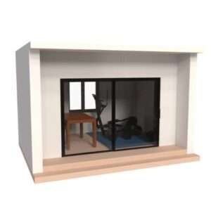 Precast Office with Gym Room