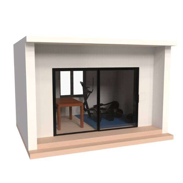 Precast Office with Gym Room