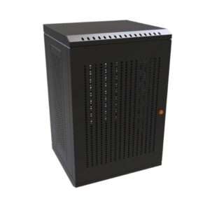 4-Post 18U Wall Mount Network Cabinet