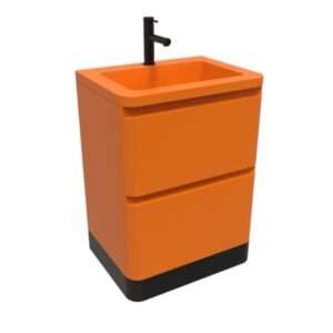 Wash Basin with Base Cabinet