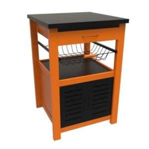 Wooden Storage Kitchen Trolley