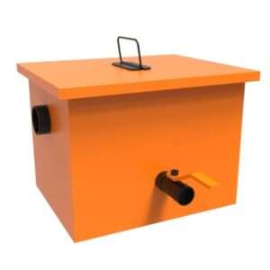 Carbon Steel Grease Trap for Kitchen Under Sink