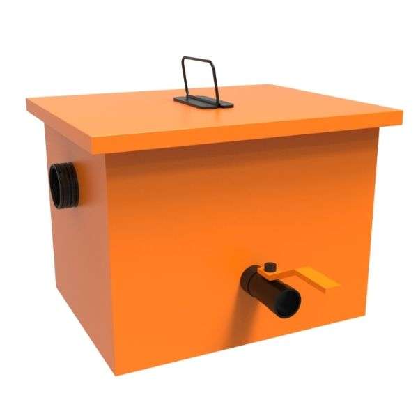 Carbon Steel Grease Trap for Kitchen Under Sink