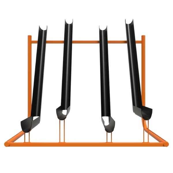 Semi-Vertical Cycle Rack