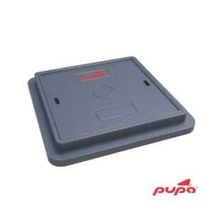 Square Manhole Cover 55x55 Dark Grey