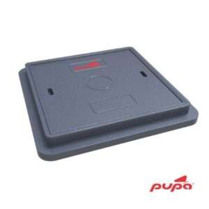 Square Manhole Cover 60x60 Dark Grey