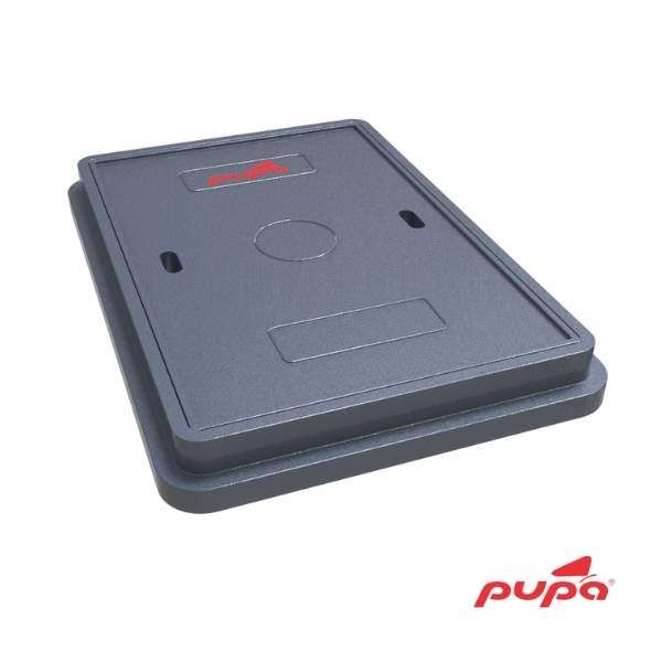 Rectangular Manhole Cover 67x47 Dark Grey