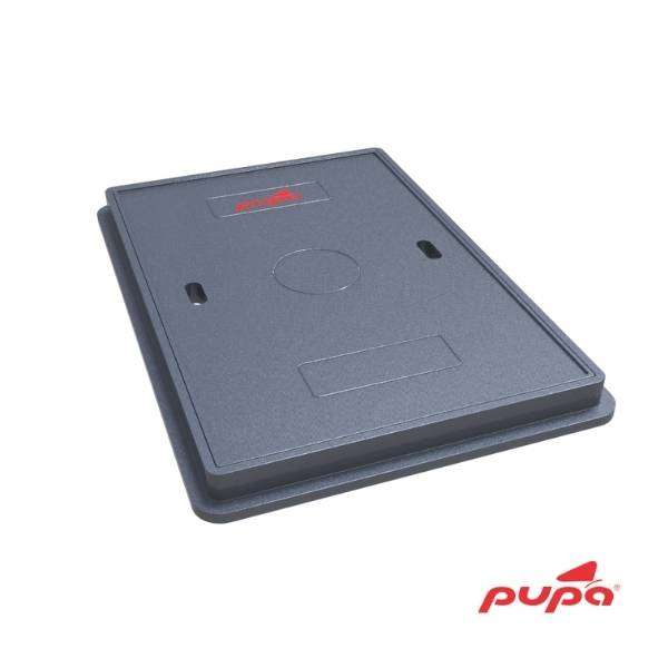 Rectangular Manhole Cover 98x68 Dark Grey