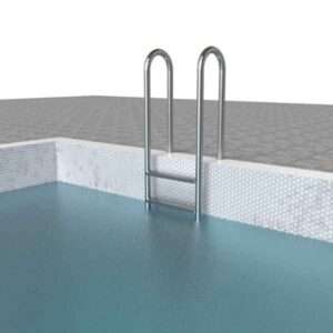 Narrow stile bow Pool Ladder