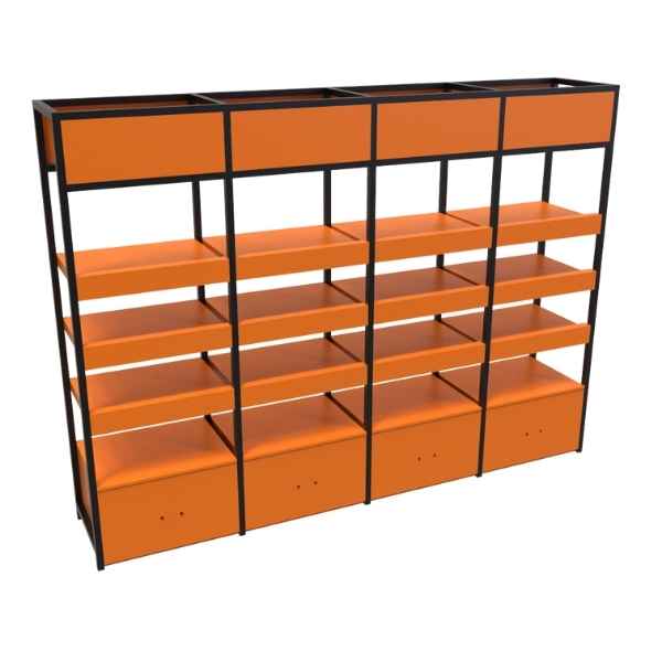 Convenience Store Display Shelves